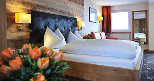 gemütliches Zimmer im Wellnesshotel Cham